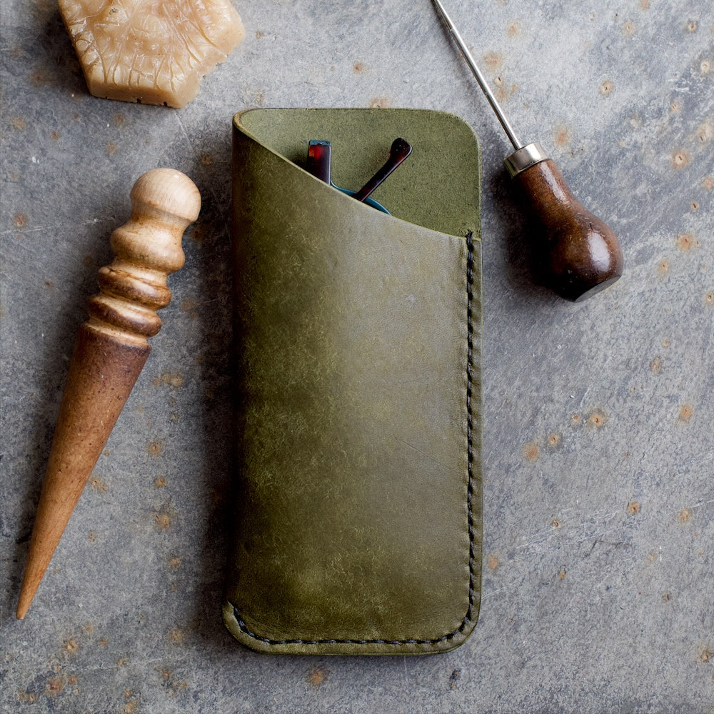 Leather Glasses Case