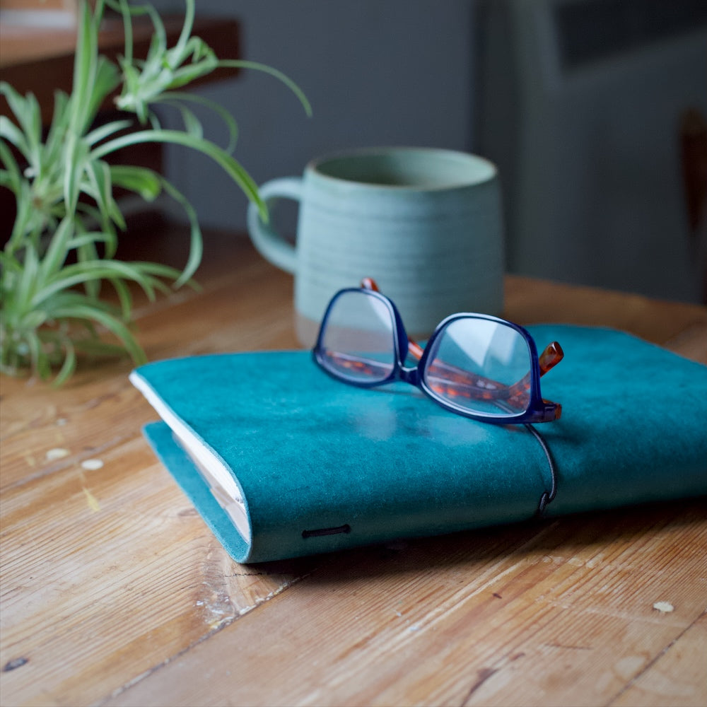 Handmade A5 Leather Journal Cover