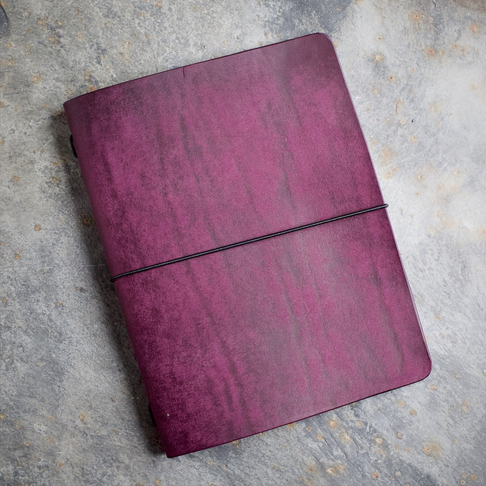 Handmade A5 Leather Journal Cover