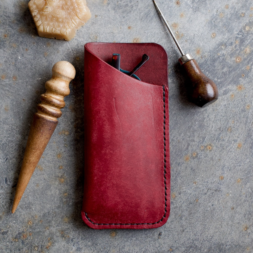 Leather Glasses Case
