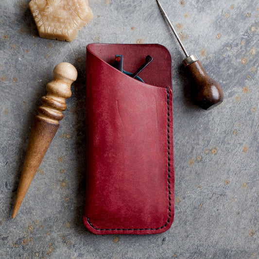 Leather Glasses Case