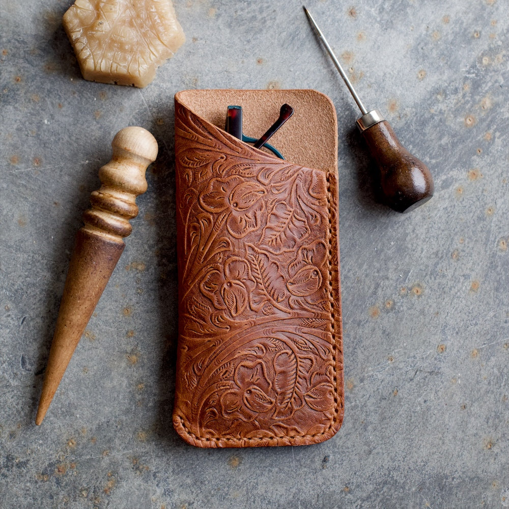 Leather Glasses Case